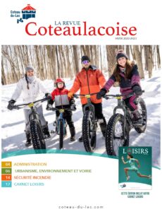 Revue municipale et carnet loisirs - hiver 2023 Coteau-du-Lac